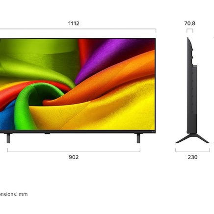 LG 50NU840B6LA 50 Inch NANO 4K UHD Smart TV with HDR10 Pro & webOS AI