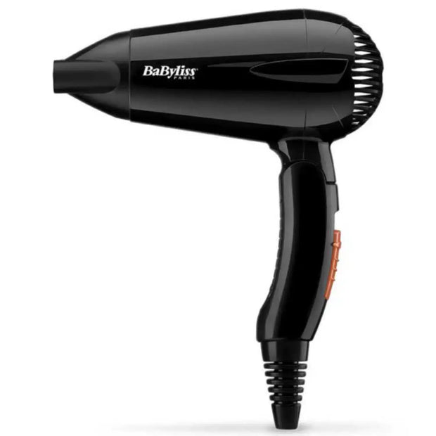 BaByliss 5344SDE Travel Hair Dryer 2000W – Foldable Dual Voltage Compact Blow Dryer