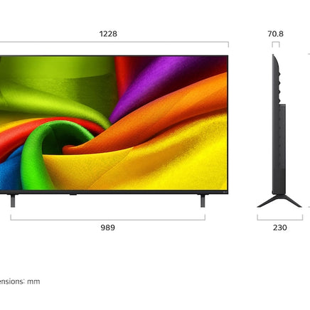 LG 55NU840B6LA 55 Inch NANO 4K UHD Smart TV with HDR10 Pro & webOS