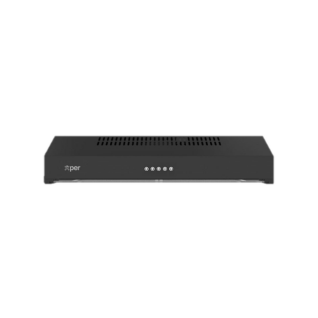 XPER XHC60B 60cm Slim Kitchen Hood Black