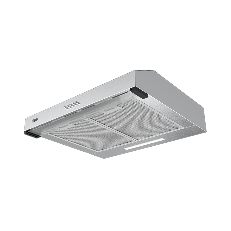 XPER XHC60B 60cm Slim Kitchen Hood Black
