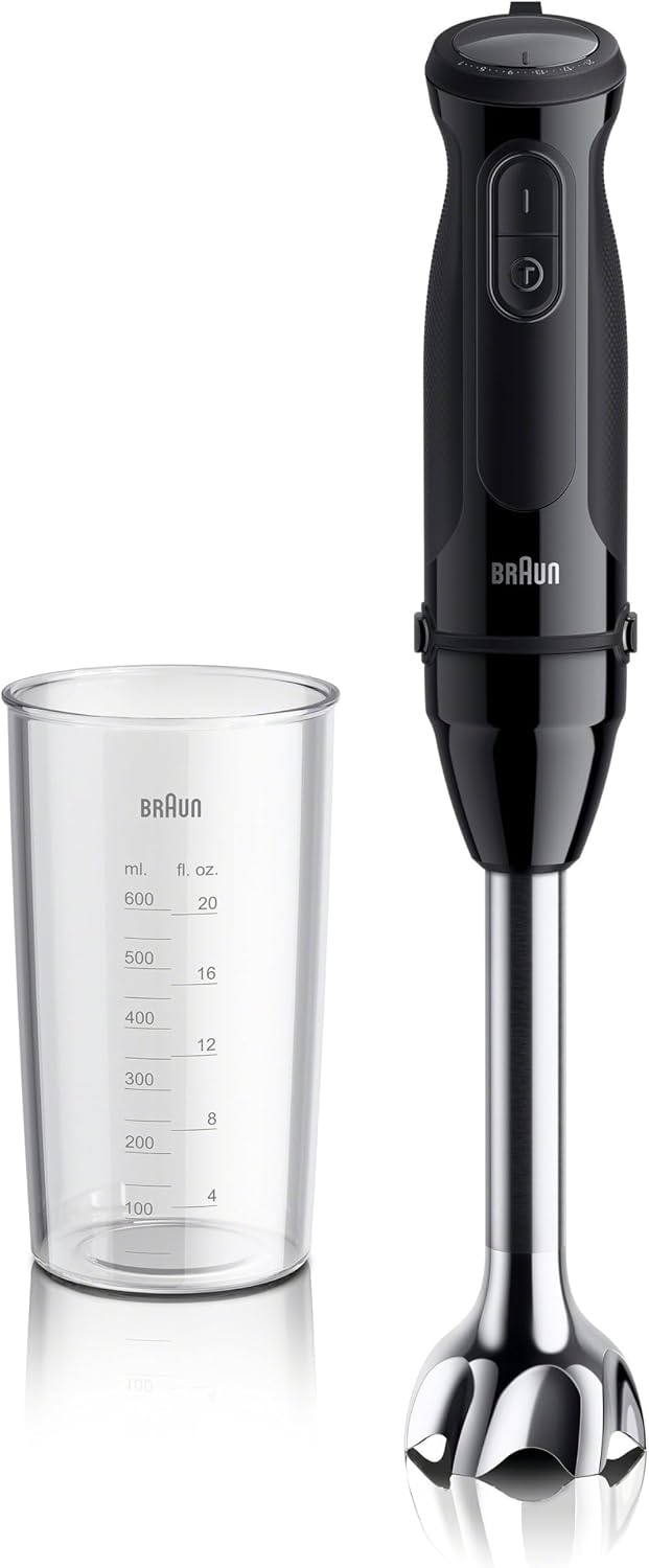 Braun MultiQuick 5 MQ50001M Hand Blender with Beaker – 21 Speeds