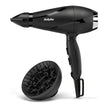 BaByliss 6713DE Hair Dryer 2200W – AC Motor Ionic Blow Dryer with Diffuser & Concentrator