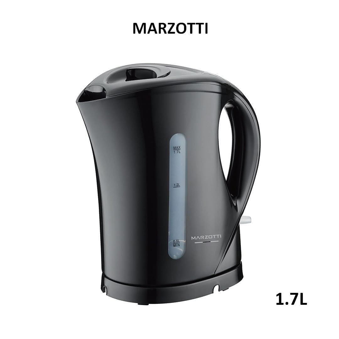 Marzotti MZKT1A / MZKT1B 1.7L Electric Kettle 1850-2200W with Rapid Boil & Overheat Protection