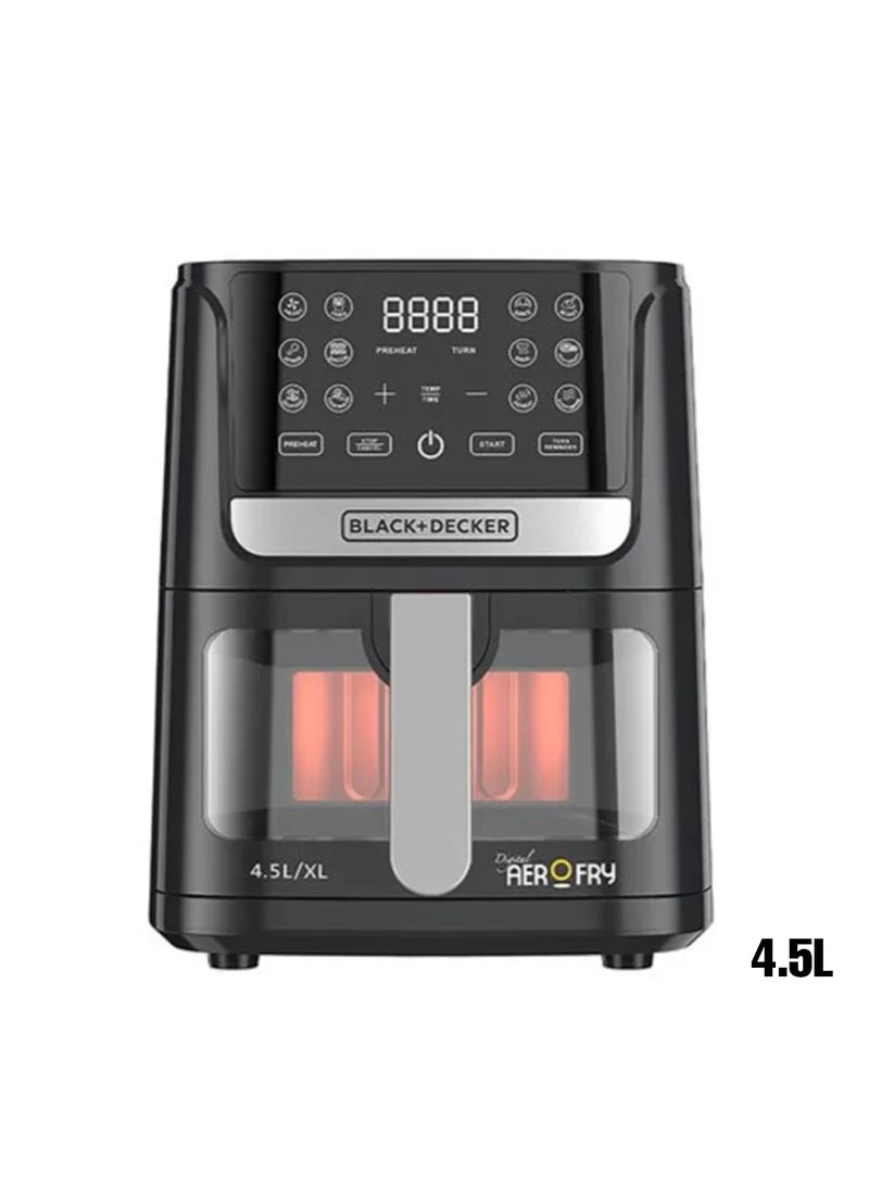 BLACK+DECKER AerOFry AF4500-B5 Air Fryer 4.5L 1500W