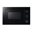 Smalvic Microwave Built-In 25L Black Glass
