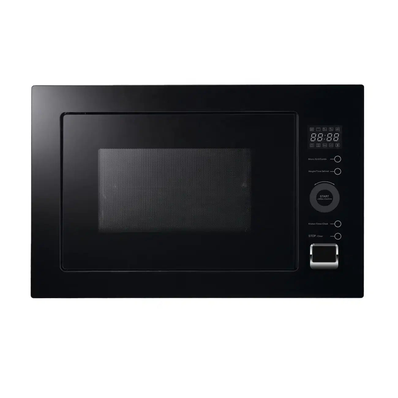 Smalvic Microwave Built-In 25L Black Glass