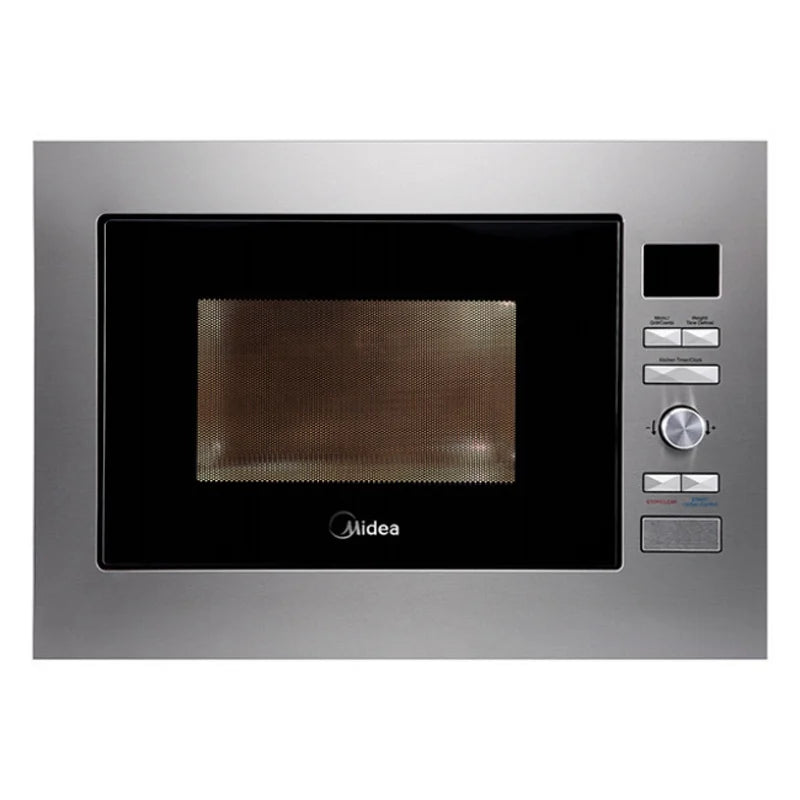 Midea 28L Built-In Microwave with Grill 900W Stainless Steel AG928B8I