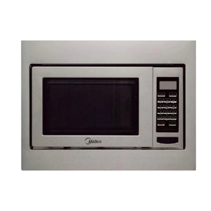 Midea AG930BEB-L Built-in Microwave 30L Grill 900W Silver Stainless Steel Digital Control