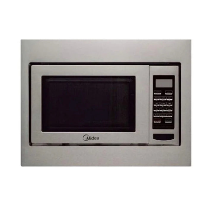 Midea AG930BEB-L Built-in Microwave 30L Grill 900W Silver Stainless Steel Digital Control