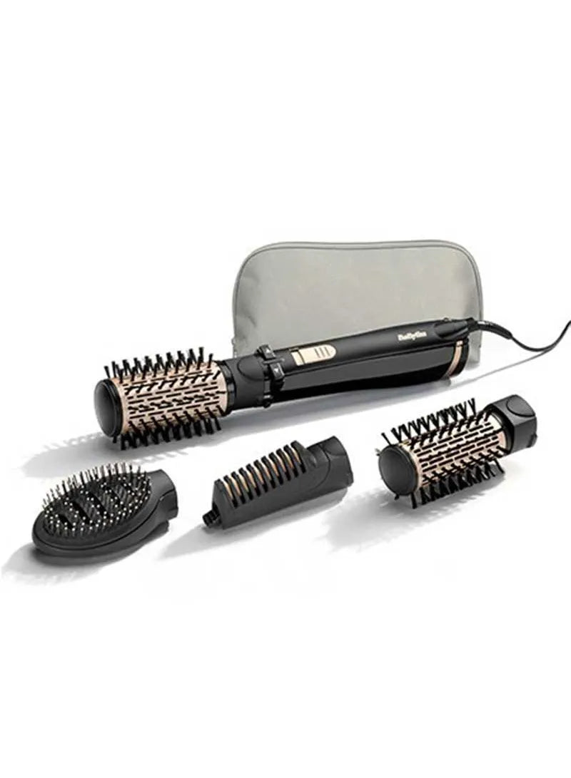 BaByliss AS964E Flawless Hair 1000W Rotating Brush – 4-in-1 Hot Air Styler Ionic Volume Brush