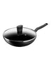 Tefal B4591684 Super Cook Wok Pan 28cm With Glass Lid Non-Stick Thermo-Signal