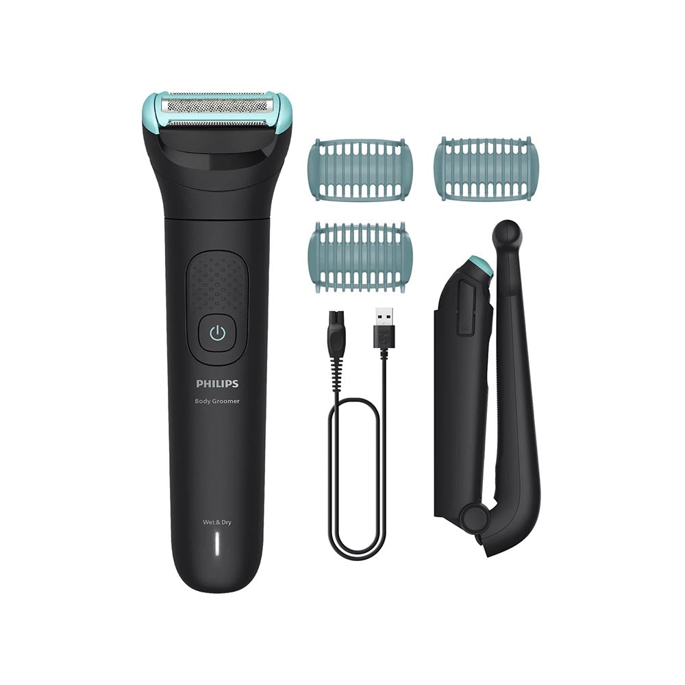 Philips BG5475/15 Bodygroom Series 5000 Wet & Dry Body Groomer – Triple Protect System & 100 min Runtime