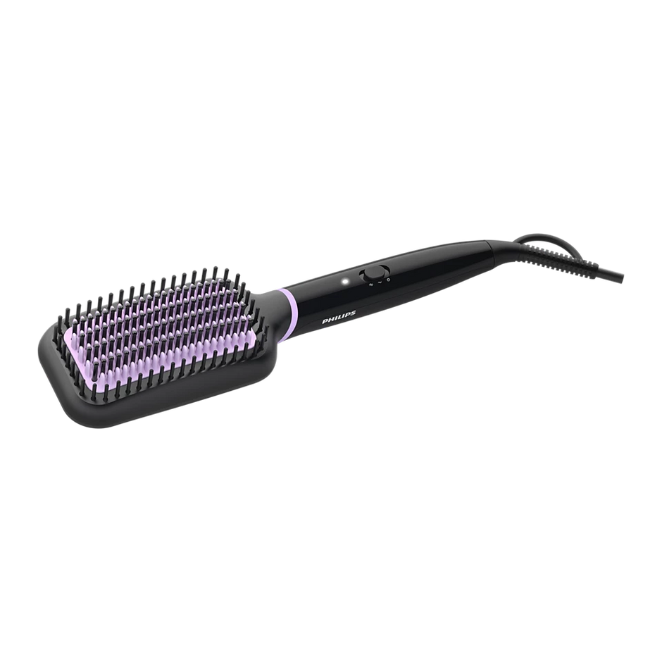 Philips Heated Straightening Brush BHH880 ThermoProtect Ceramic 200°C