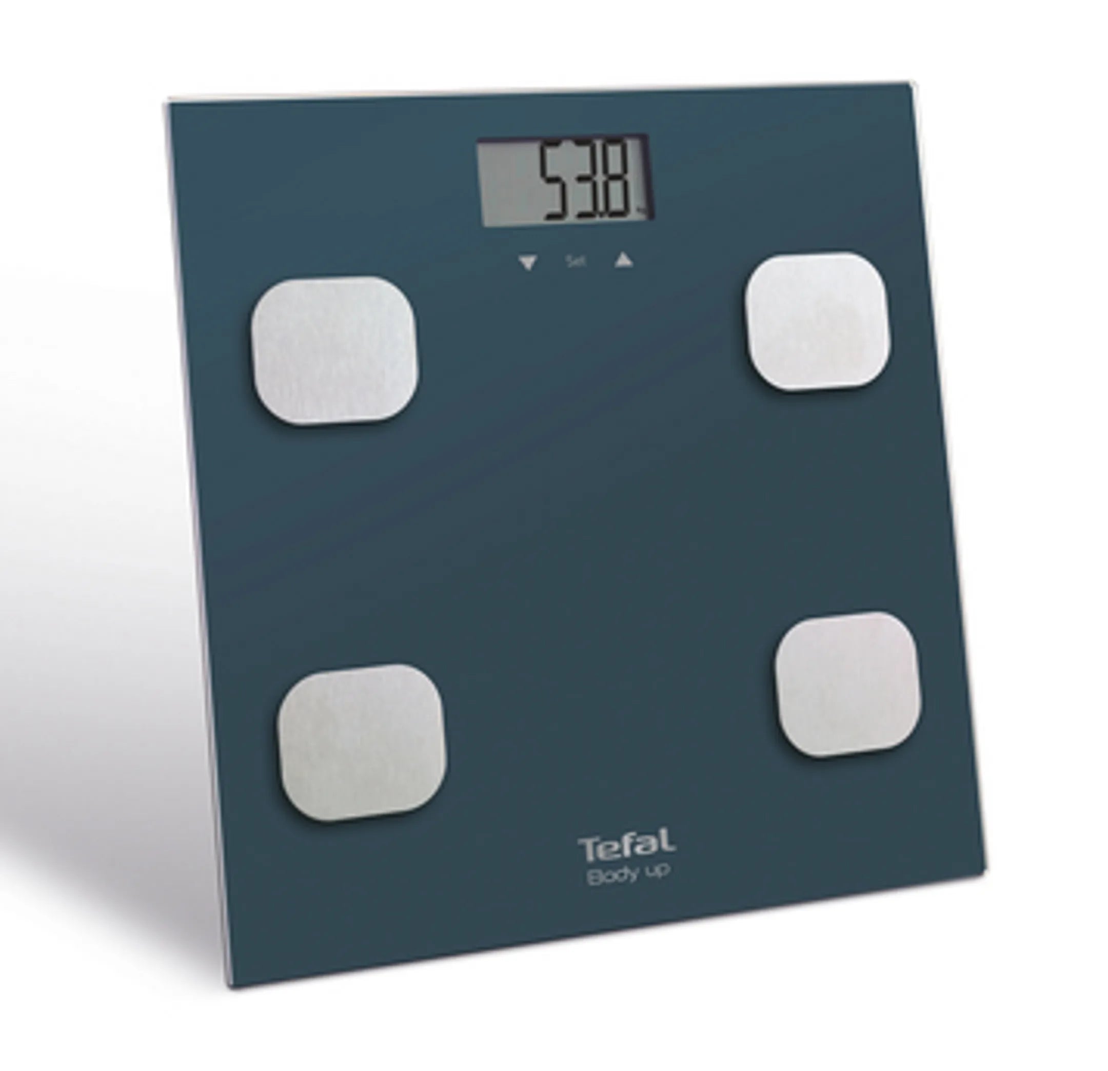 Tefal BM2520 Body Up Digital Bathroom Scale Body Fat BMI 150kg Glass Platform LCD