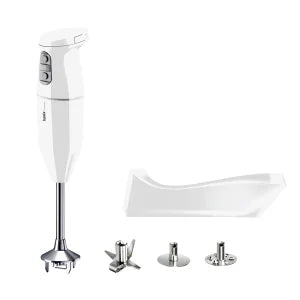 Bamix BXC160W Cordless Hand Blender 160W Portable Immersion Blender White