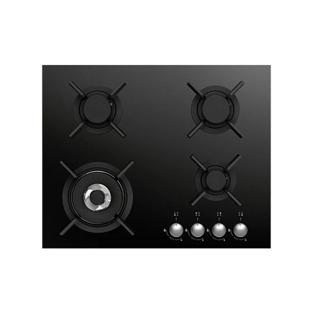 Smalvic Gas Cooker 60CM Glass Black