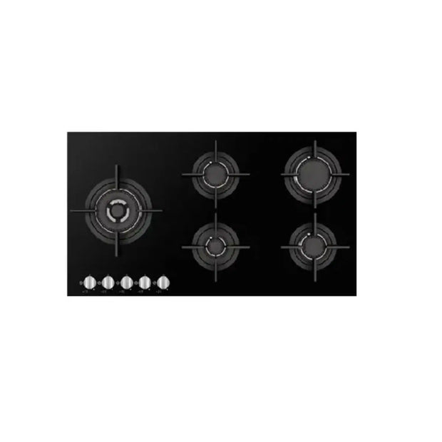 Smalvic Gas Cooker 90CM Glass Black
