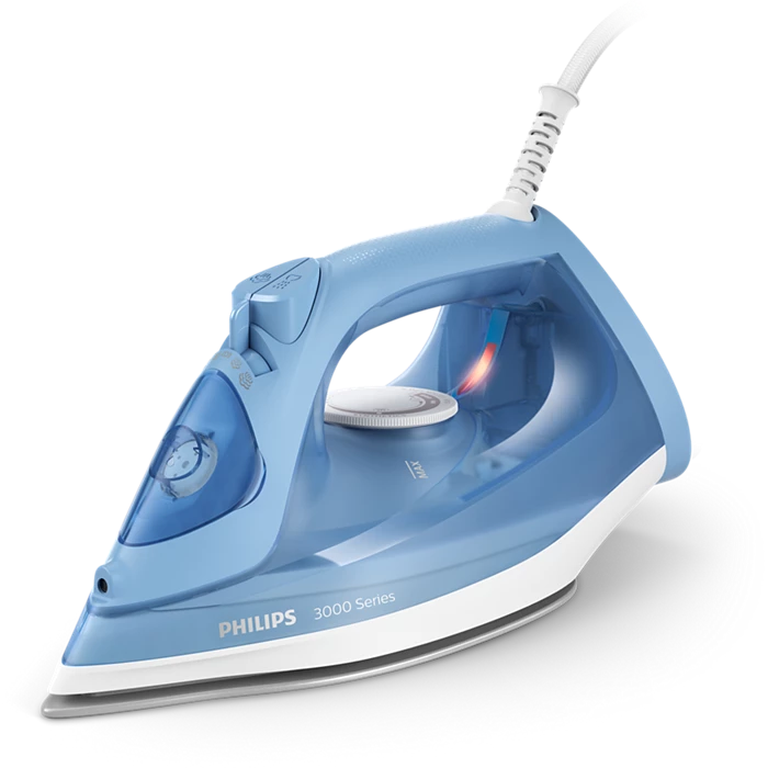 Philips DST3020 Steam Iron 2200W Ceramic Soleplate 300ml Fast Heat 3000 Series