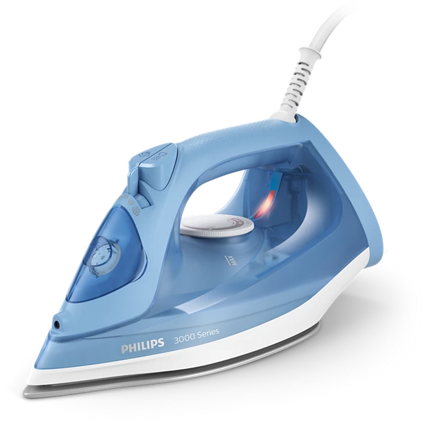 Philips DST3020 Steam Iron 2200W Ceramic Soleplate 300ml Fast Heat 3000 Series