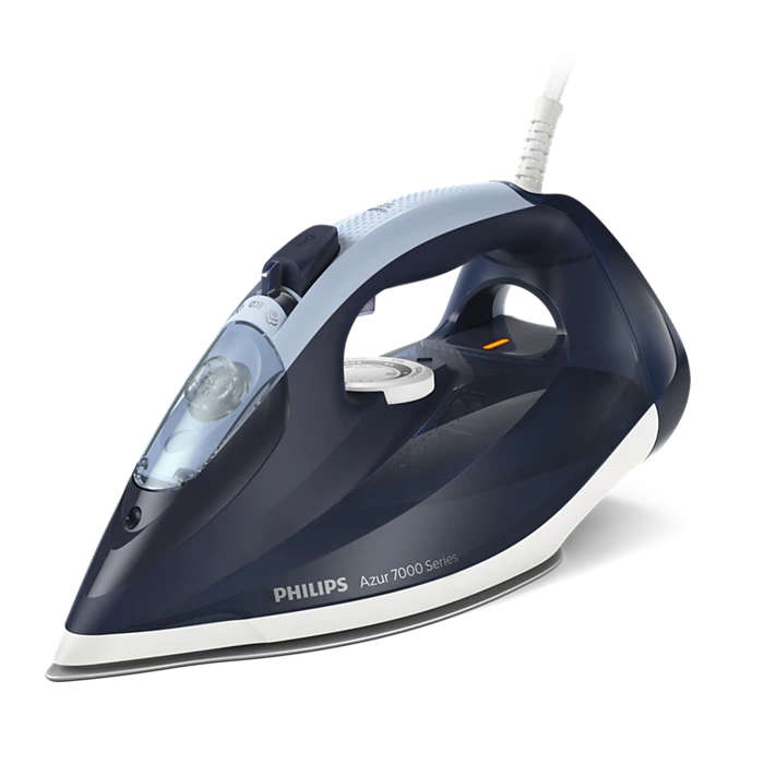 Philips DST7030 Steam Iron 2800W 7000 Series SteamGlide Plus 50g/min 250g Steam Boost 300ml Quick Calc Release Auto Shut-Off