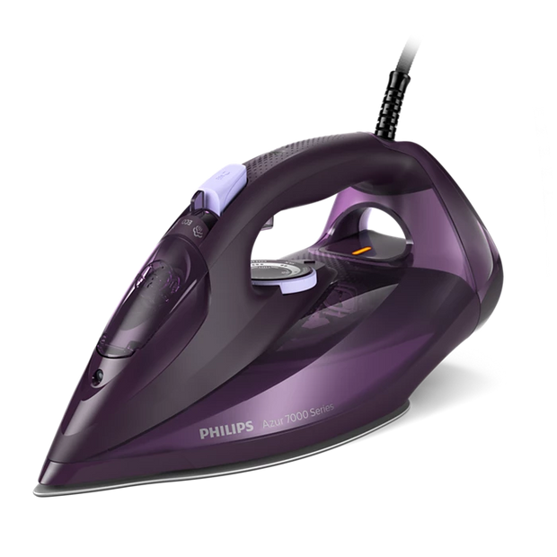 Philips DST7051 Steam Iron 2800W 7000 Series SteamGlide Elite 50g/min 250g Steam Boost 300ml Auto Shut-Off Quick Calc Release