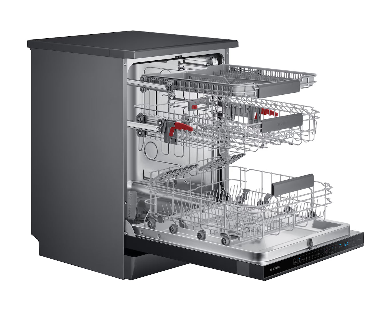 Samsung DW60A8050FB/EU 14 Place Wi‑Fi SmartThings Full‑Size Dishwasher Black