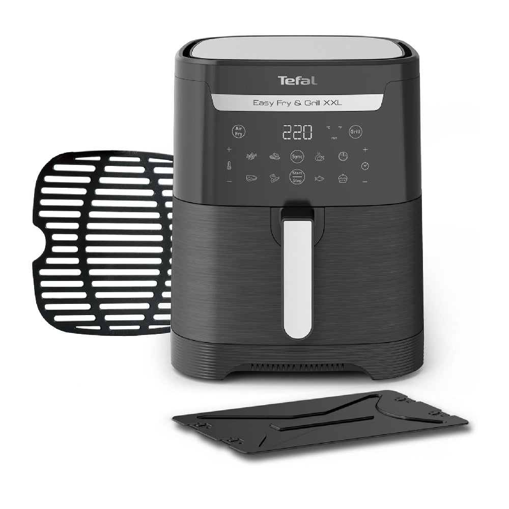 Tefal EY801815 Easy Fry & Grill XXL Air Fryer 6.5L 1830W 2-in-1 With Flexcook Divider