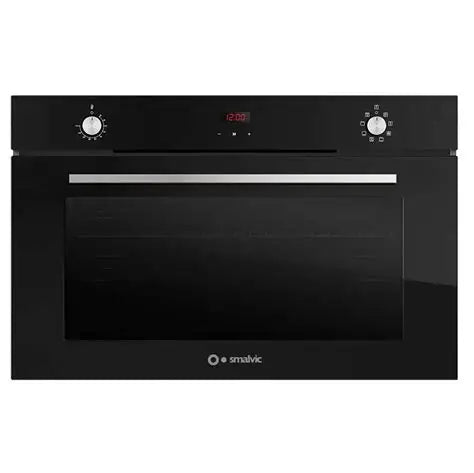 Smalvic Gas / Electric Oven 90CM Glass Black