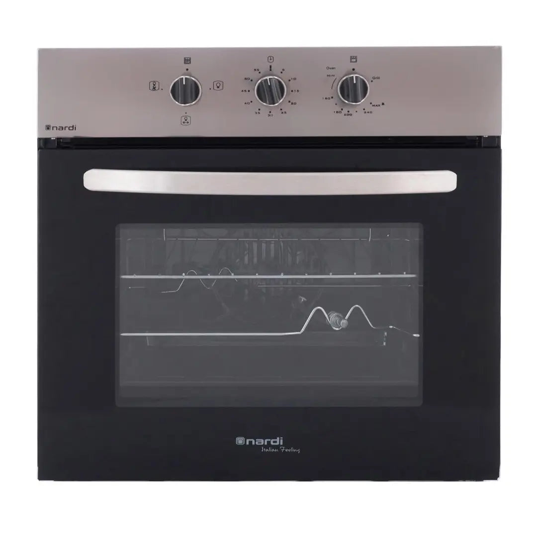 Nardi FGX08XN Built-In Gas Oven 60cm 67L With Grill Stainless Steel