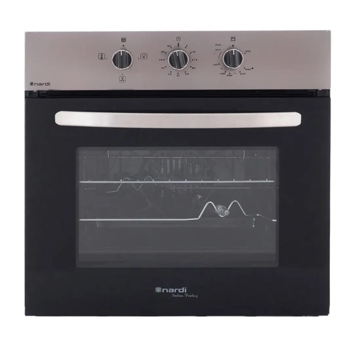 Nardi FGX08XN Built-In Gas Oven 60cm 67L With Grill Stainless Steel