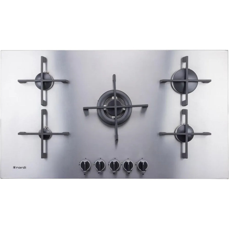 Nardi FLG95 Built-In Gas Hob 90cm 5 Burners Stainless Steel