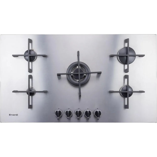 Nardi FLG95 Built-In Gas Hob 90cm 5 Burners Stainless Steel