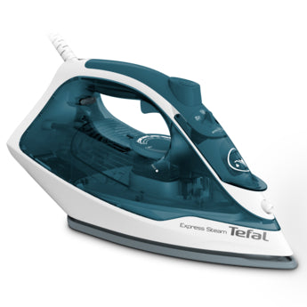 Tefal Express Steam FV2831M0E 2C Steam Iron – 2400W, 40g/min Steam, 210g Boost, Ceramic Soleplate, Anti-Drip