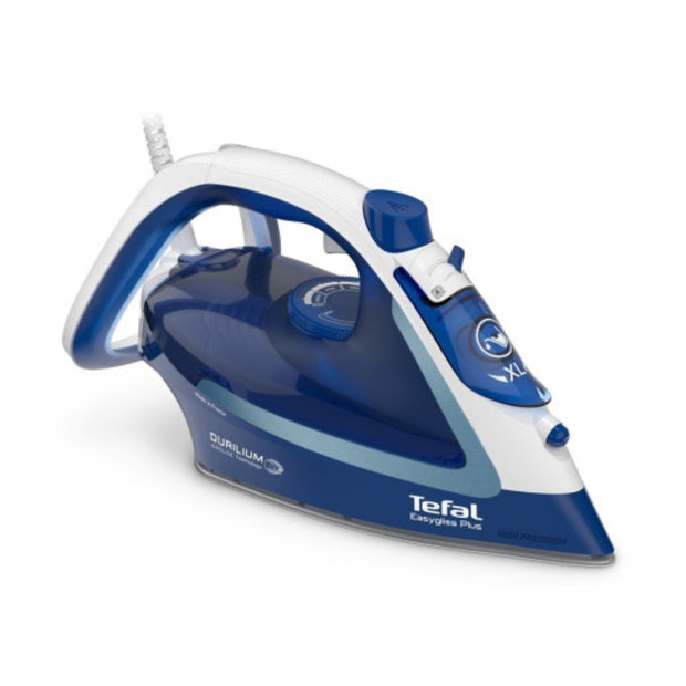 Tefal Easygliss Plus FV5735 3I Steam Iron – 2500W, 45g/min Steam, 220g Boost, Durilium AirGlide Soleplate