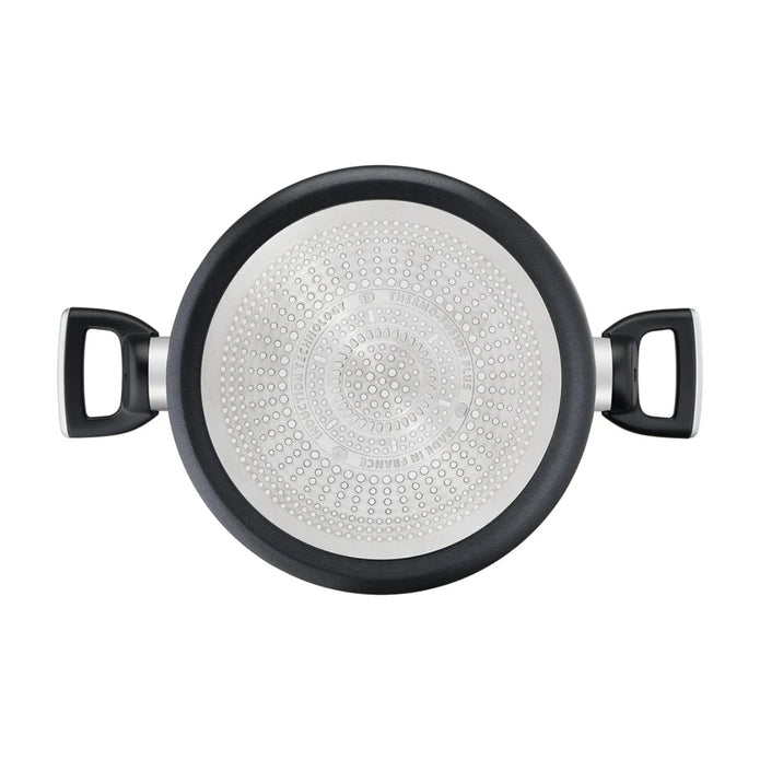 Tefal G2554602 Unlimited Stewpot 24cm With Glass Lid Titanium Non-Stick Induction