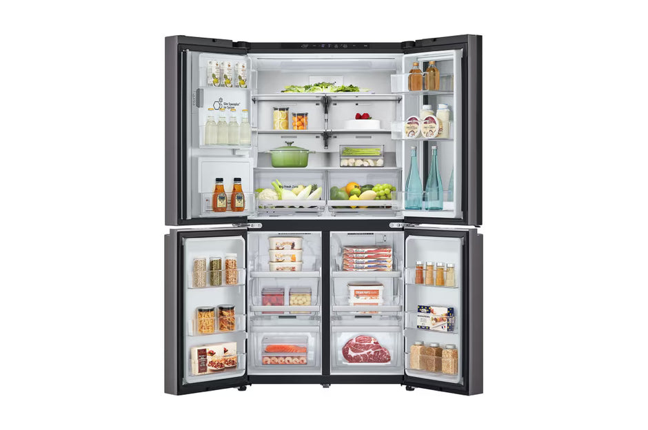 LG GCX-274DFBC InstaView Door-in-Door Refrigerator 705L Black Stainless Steel