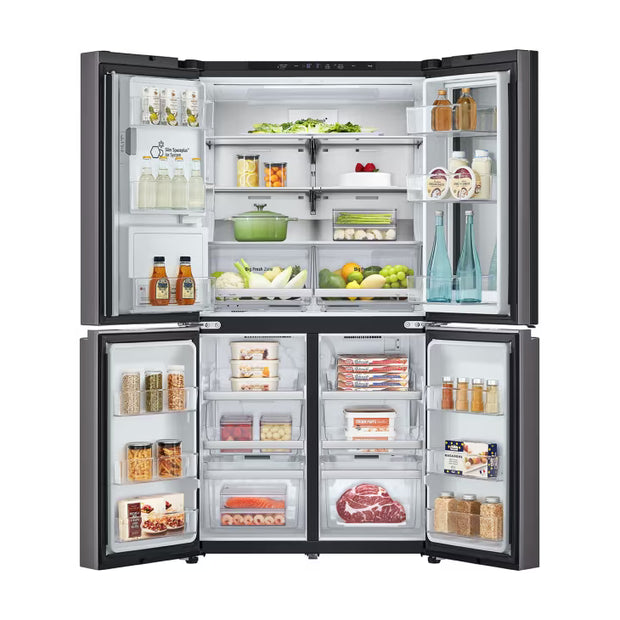 LG GCX-274DFBC InstaView Door-in-Door Refrigerator 705L Black Stainless Steel