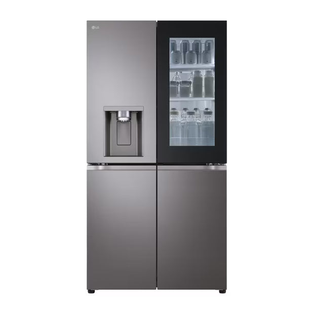 LG GCX-274DFBC InstaView Door-in-Door Refrigerator 705L Black Stainless Steel