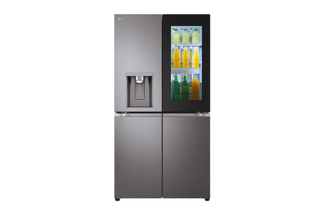 LG GCX-334DFBB InstaView French Door Refrigerator 738L Black Glass Door-in-Door
