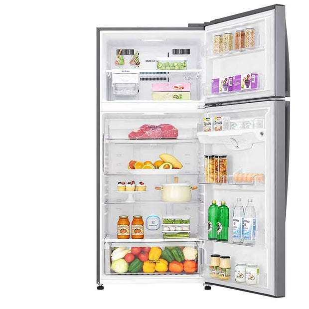 LG GNM-732HLI 547L Top Mount Refrigerator Silver Smart Inverter Wi-Fi