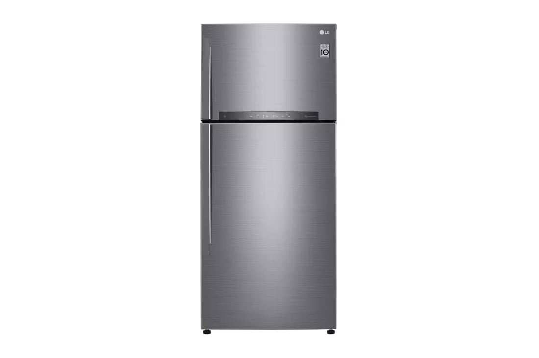 LG GNM-732HLI 547L Top Mount Refrigerator Silver Smart Inverter Wi-Fi