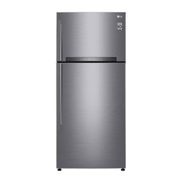 LG GNM-732HLI 547L Top Mount Refrigerator Silver Smart Inverter Wi-Fi