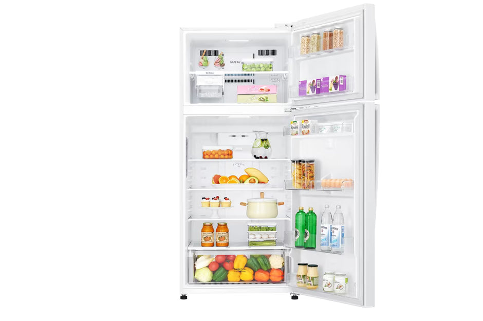 LG GNM-732HWI 547L Top Mount Refrigerator White Smart Inverter Wi-Fi