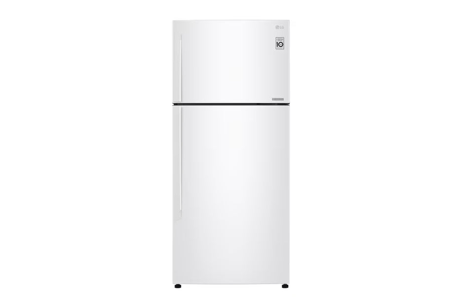 LG GNM-732HWI 547L Top Mount Refrigerator White Smart Inverter Wi-Fi