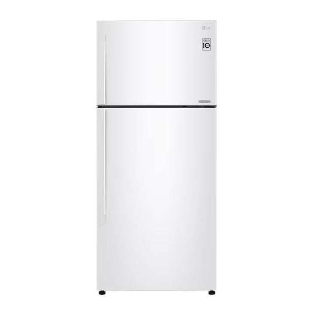 LG GNM-732HWI 547L Top Mount Refrigerator White Smart Inverter Wi-Fi