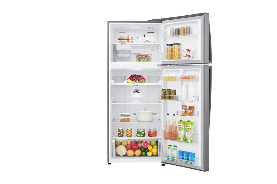 LG GR-C639HLCL 438L Top Mount Refrigerator Platinum Silver Smart Inverter  SEO URL: