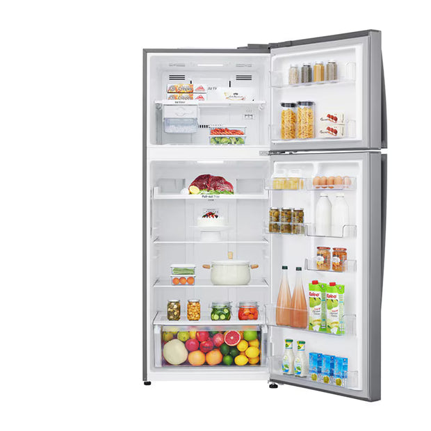 LG GR-C639HLCL 438L Top Mount Refrigerator Platinum Silver Smart Inverter  SEO URL: