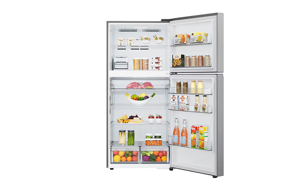 LG GRB-862BVLB 656L Top Mount Refrigerator Platinum Silver Smart Inverter