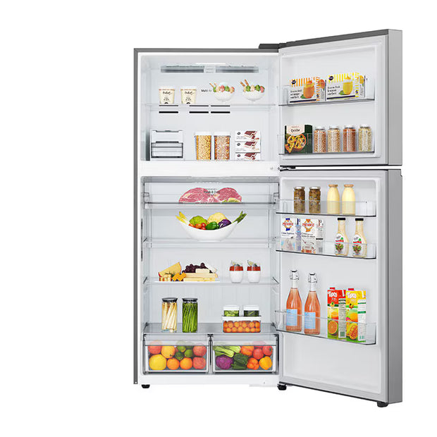 LG GRB-862BVLB 656L Top Mount Refrigerator Platinum Silver Smart Inverter